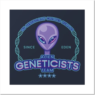 Alien Geneticists Team Posters and Art